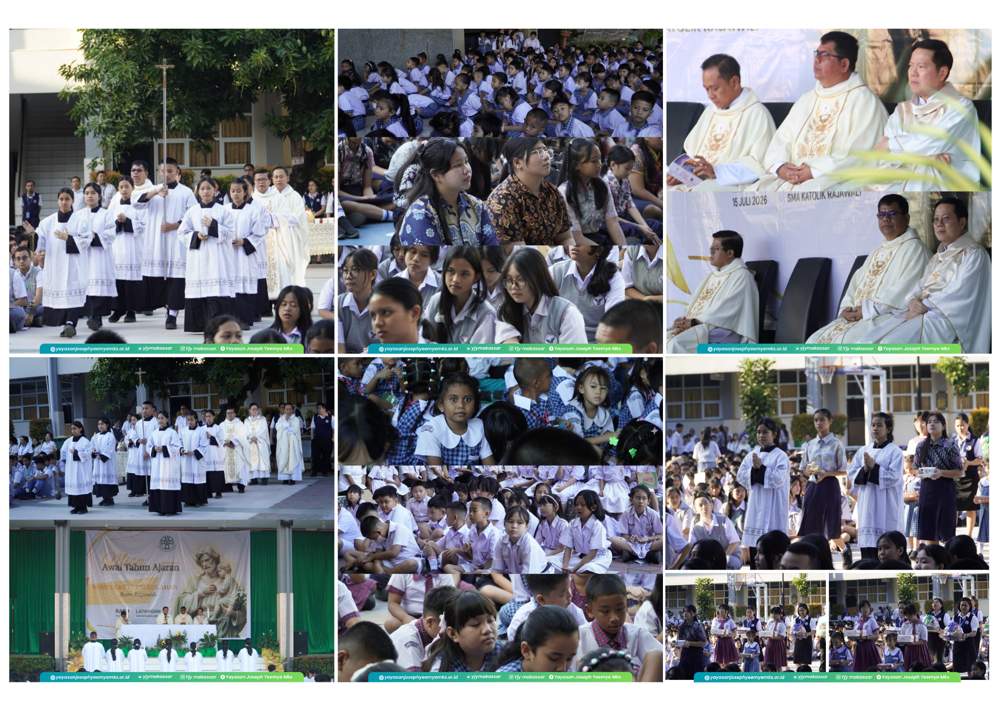 MISA PEMBUKAAN TAHUN PELAJARAN 2026/2027 YAYASAN JOSEPH YEEMYE